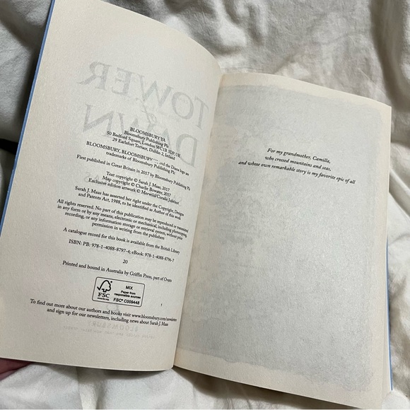 Tower of Dawn by Sarah J. Maas OOP UK edition paperback. - Picture 7 of 11